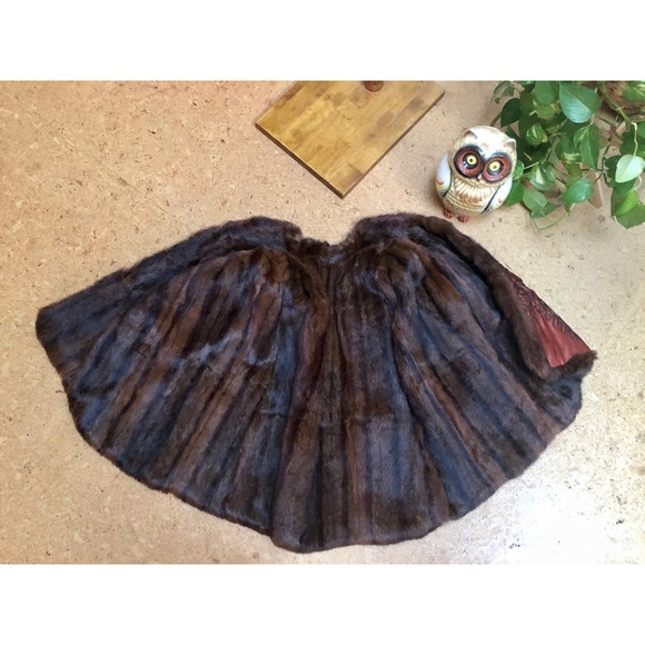 Stunning 1940’s Mink Cape - Picture 13 of 16